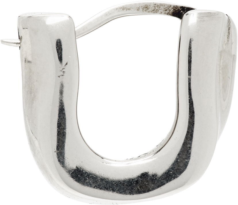 Øreringe Dries Van Noten Mini Hoop Single Earring Metalisk | 252-028230-083