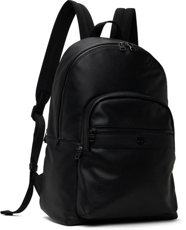 Rygsæk BOSS Logo Hardware Faux-Leather Backpack Sort | 50547423, 1