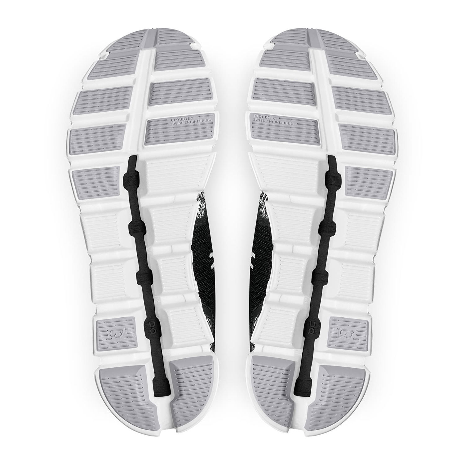 Sneakers og sko On Running Cloud 5 Combo Black Alloy Sort | 79.9885, 1