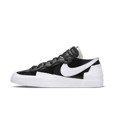 Sneakers og sko Nike sacai x Blazer Low "Black Patent" Sort | DM6443-001, 0
