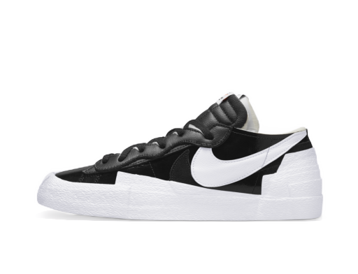 Sneakers og sko Nike sacai x Blazer Low "Black Patent" Sort | DM6443-001
