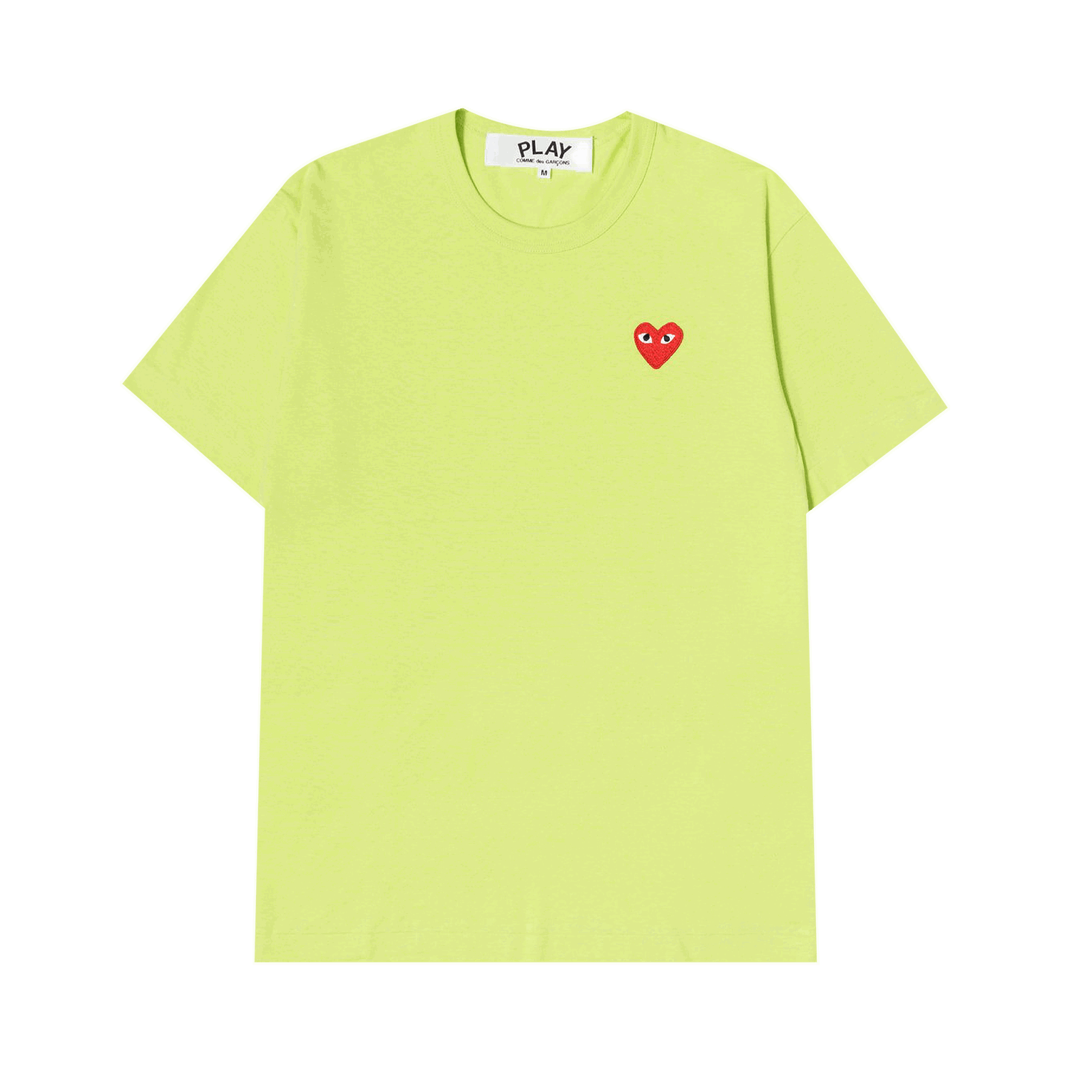 T-shirt Comme des Garçons PLAY Mini Heart Solid Tee Gul | P1T2722, 0