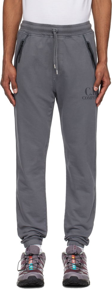 Joggingbukser C.P. Company C.P. Company Light Fleece Logo Sweatpants Grå | 18CMSP134A-002246G, 0