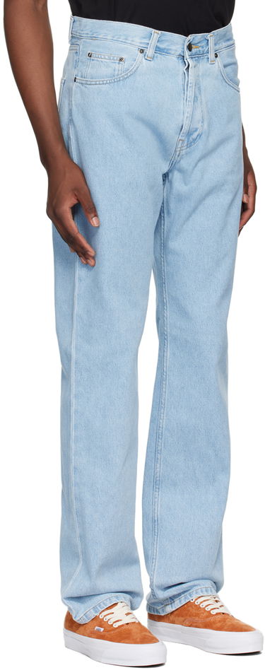 Jeans Carhartt WIP Nolan Straight-Leg Jeans Mørkeblå | I033006, 4