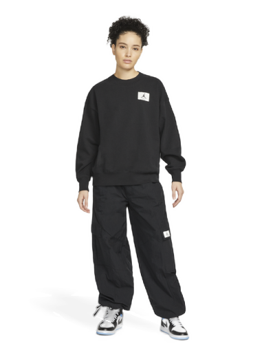 Sweatshirt Jordan Essentials Fleece Crew Sweatshirt Sort | DM5189-010