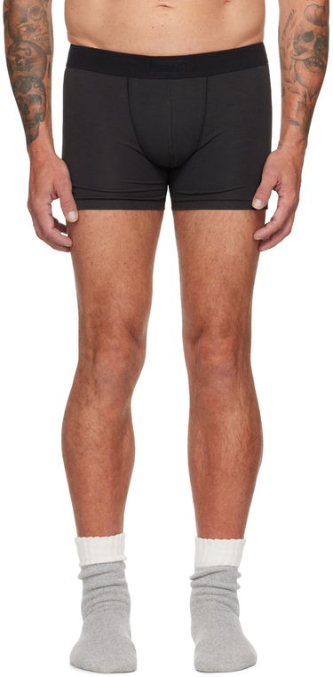 Boksere SKIMS Three-Pack Cotton Boxer Briefs Grå | BO-BBR-5634M, 1