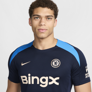 T-shirt Nike Dri-FIT Chelsea FC Strike Mørkeblå | FN9813-454, 4