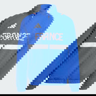 Jakke adidas Performance Team France Presentation Blå | IS5133, 4
