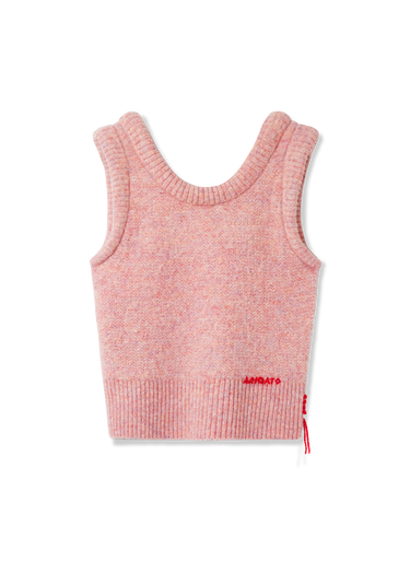 Vest AXEL ARIGATO Ana Fluffy Sleeveless Knitted Vest Lyserød | A3357001, 0