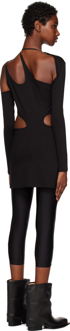 Kjole HELIOT EMIL Cutout Long Sleeve Minidress Sort | AW22_W_11_025_P04_BLK01, 2