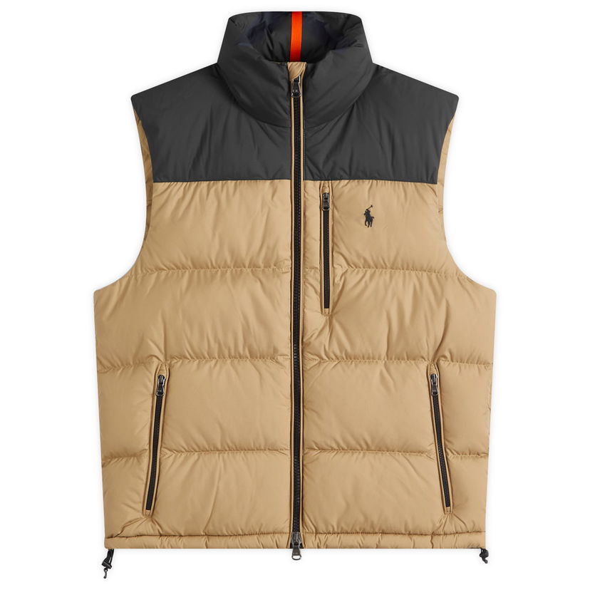 Vest Polo by Ralph Lauren El Cap Down Vest Beige | 710955628002