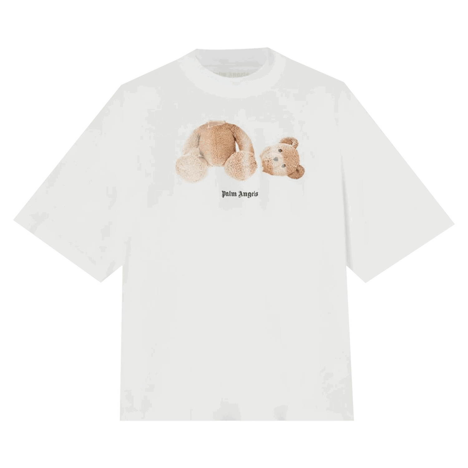 T-shirt Palm Angels Bear Loose Tee Hvid | PWAA017C99JER0010160, 0