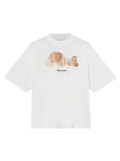 T-shirt Palm Angels Bear Loose Tee Hvid | PWAA017C99JER0010160