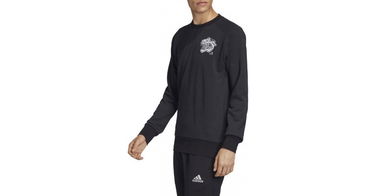 Sweatshirt adidas Originals Juve CNY CR Sweatshirt Sort | fi4887, 1