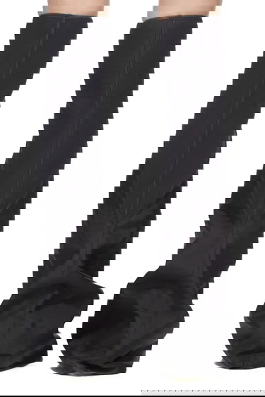 Sneakers og sko Rick Owens Rick Owens DRKSHDW Cargo Fetish Flat Heel Boots Sort | DS02E7816.NCV, 3