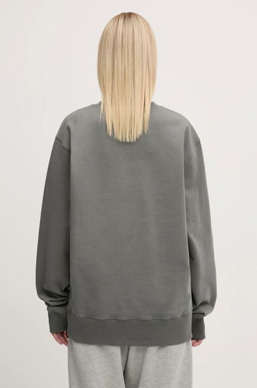 Sweater Filling Pieces Filling Pieces Gowtu Crewneck Sweatshirt with Applique Grå | 74533926002, 5