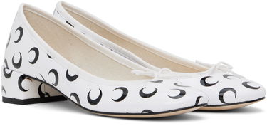 Tilbehør Marine Serre Marine Serre Repetto Edition Camille Ballet Heels Hvid | WFW052A RLEA0031, 3