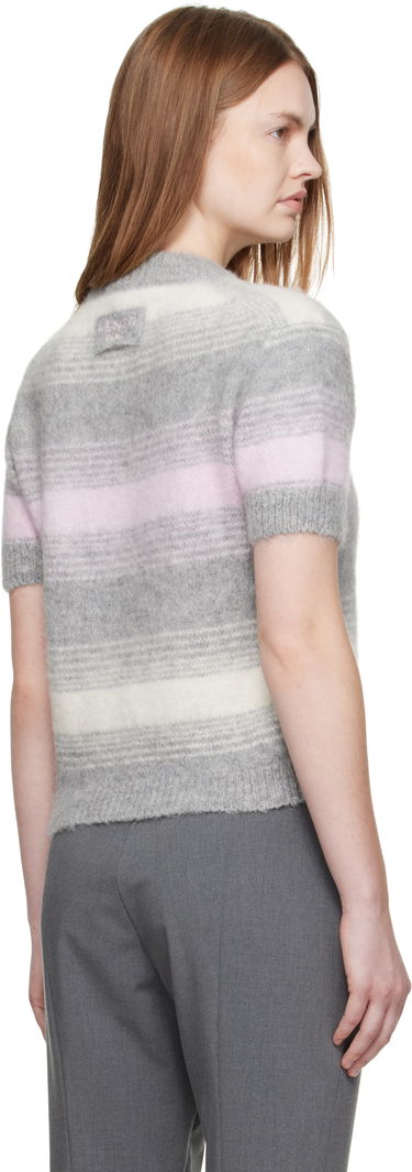 Sweater KENZO Kenzo Paris 'KENZO Speed Stripe' Short Sleeve Sweater Grå | FF62TO6053CG, 2
