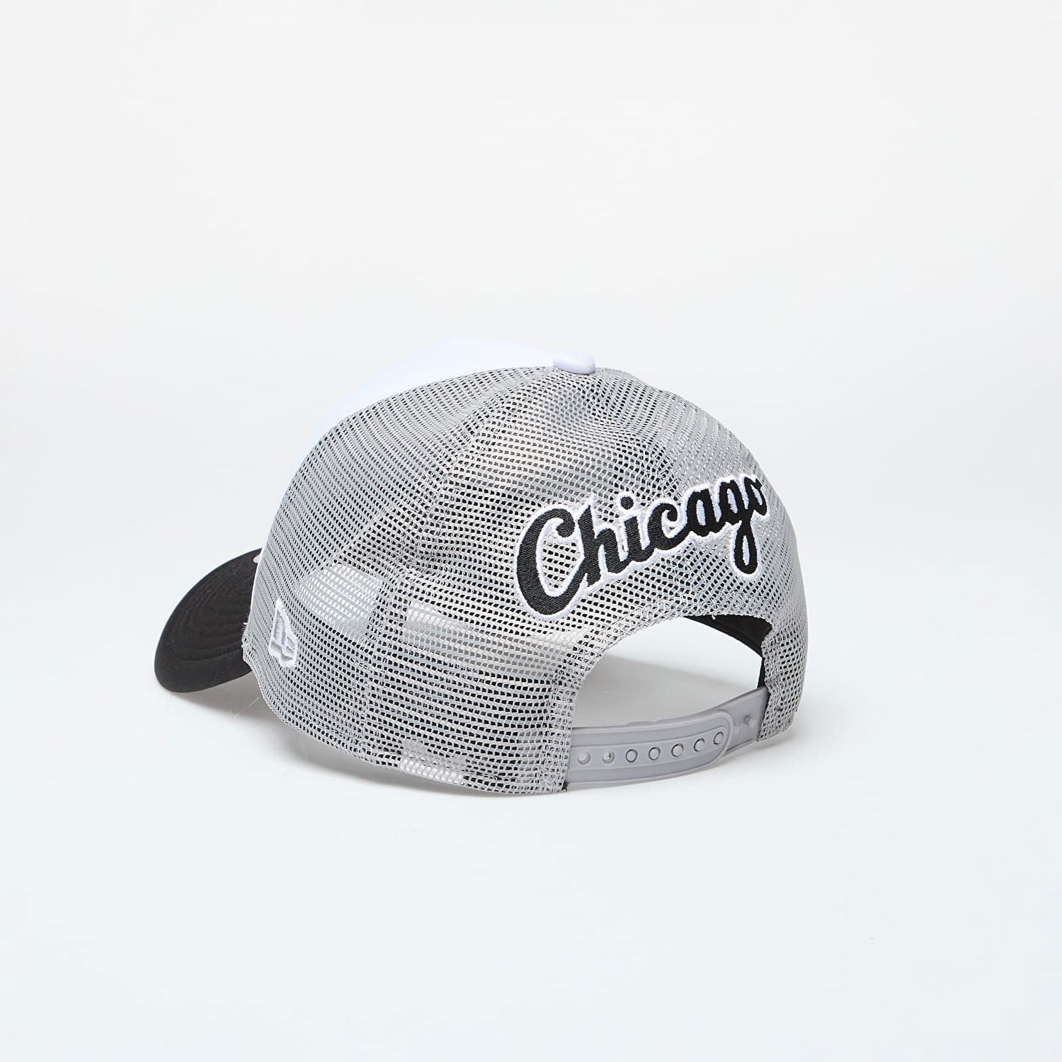 Kasket New Era Cap Chicago White Sox 9Forty Trucker Black/ Gray Hvid | 60503528, 1