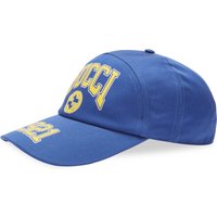 Kasket Gucci College Baseball Cap Blå | 773135-4HA7F-4200, 2