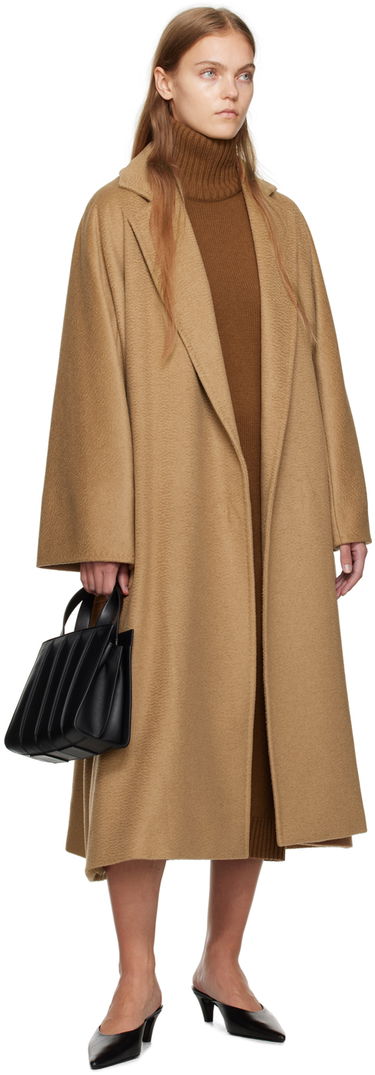 Kjole Max Mara Max Mara Single-Shoulder Midi Dress Brun | 2313262536600 MM12127, 3