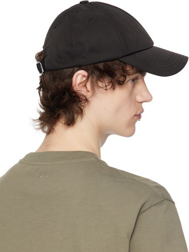Kasket AMI AMI De Coeur Stud Twill Cap Sort | UCP023.PA0007, 4