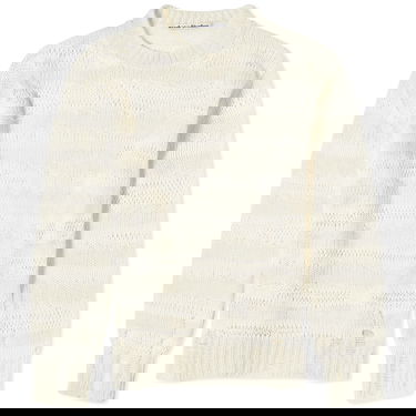 Sweater Acne Studios Karita Mohair Stripe Jumper Hvid | A60399-CEY, 0