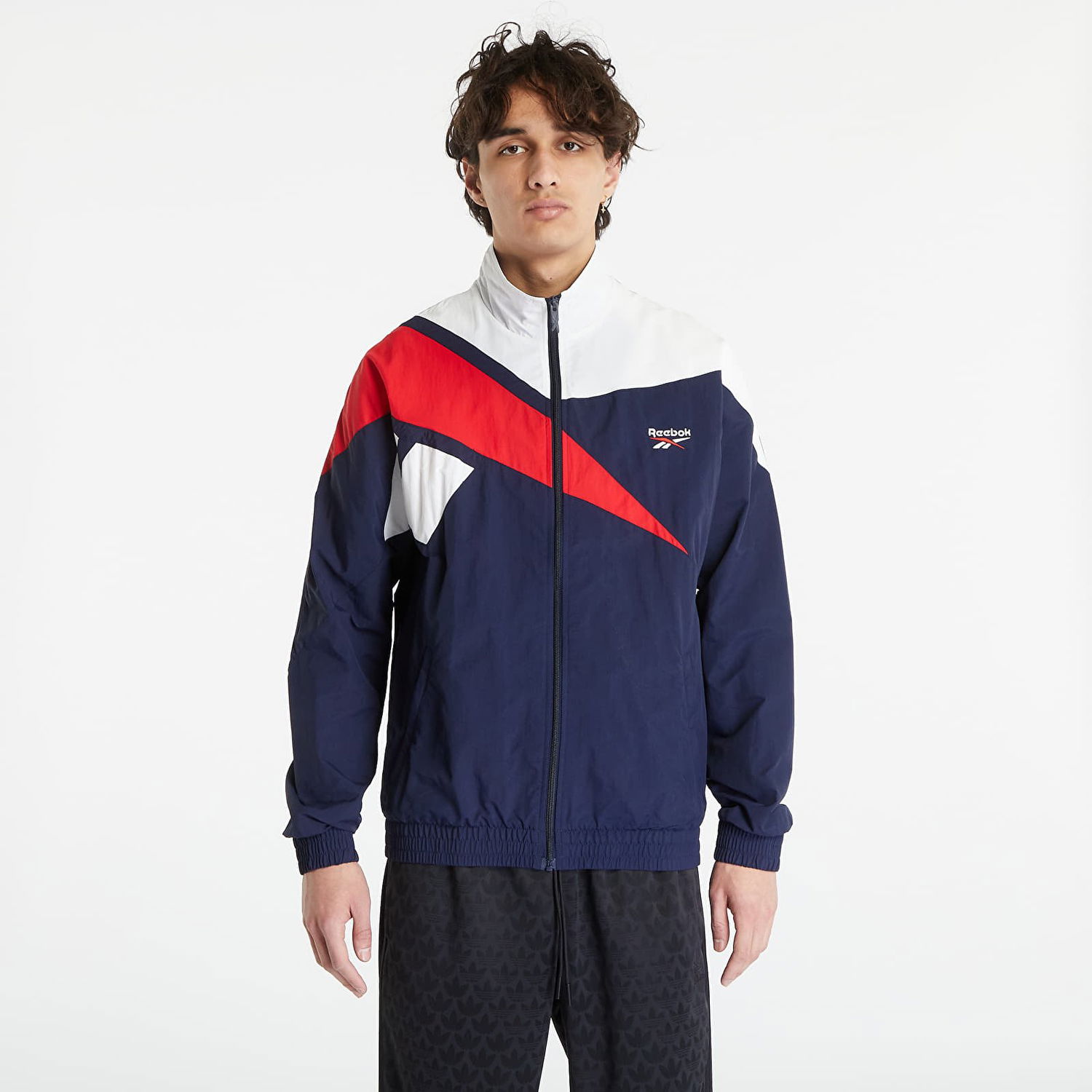 Vindjakke Reebok Classics Vector Track Jacket Mørkeblå | H54456, 0