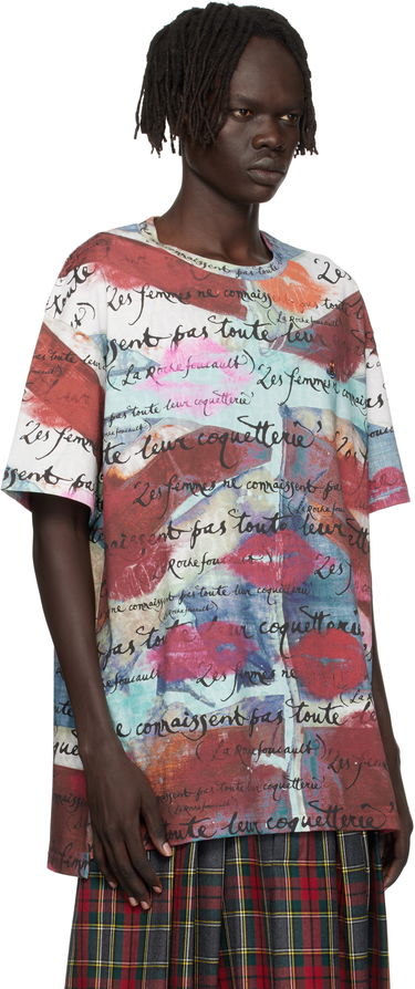 T-shirt Vivienne Westwood Vivienne Westwood Oversized Graphic Print T-Shirt Flerfarvet | 3G010018-J006F-, 1