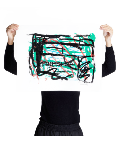 Tilbehør Footshop FTSHP 11th anniversary x Martin Lukáč Print 3 Flerfarvet | FTSHP_236