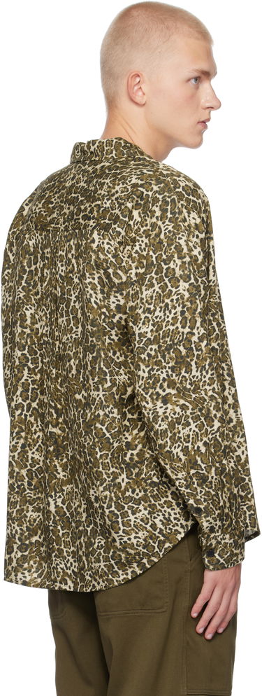 Skjorte ISABEL MARANT Isabel Marant Cybilio Leopard Print Shirt Beige | CH01B-B4I03H, 2