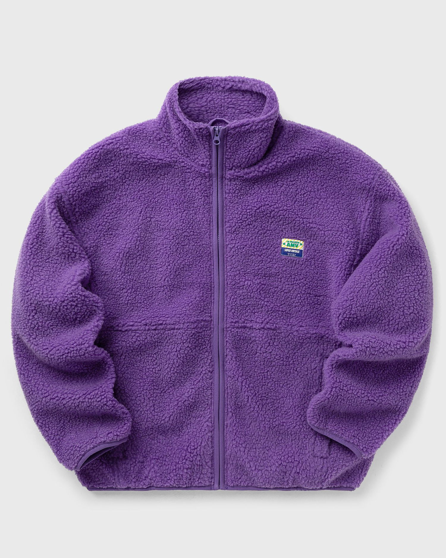 Jakke American Vintage Hoktown Fleece Jacket Lilla | HOK16CH25-PURPLE, 0