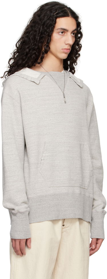Sweatshirt Maison Margiela Maison Margiela Stamp Logo Hoodie Grå | S50GU0231 M25015, 1