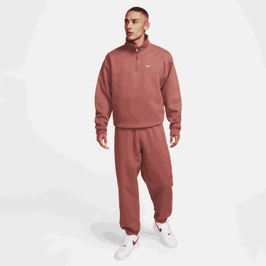 Sweatshirt Nike Solo Swoosh 1/4-Zip Top Rød | DQ5209-691, 3