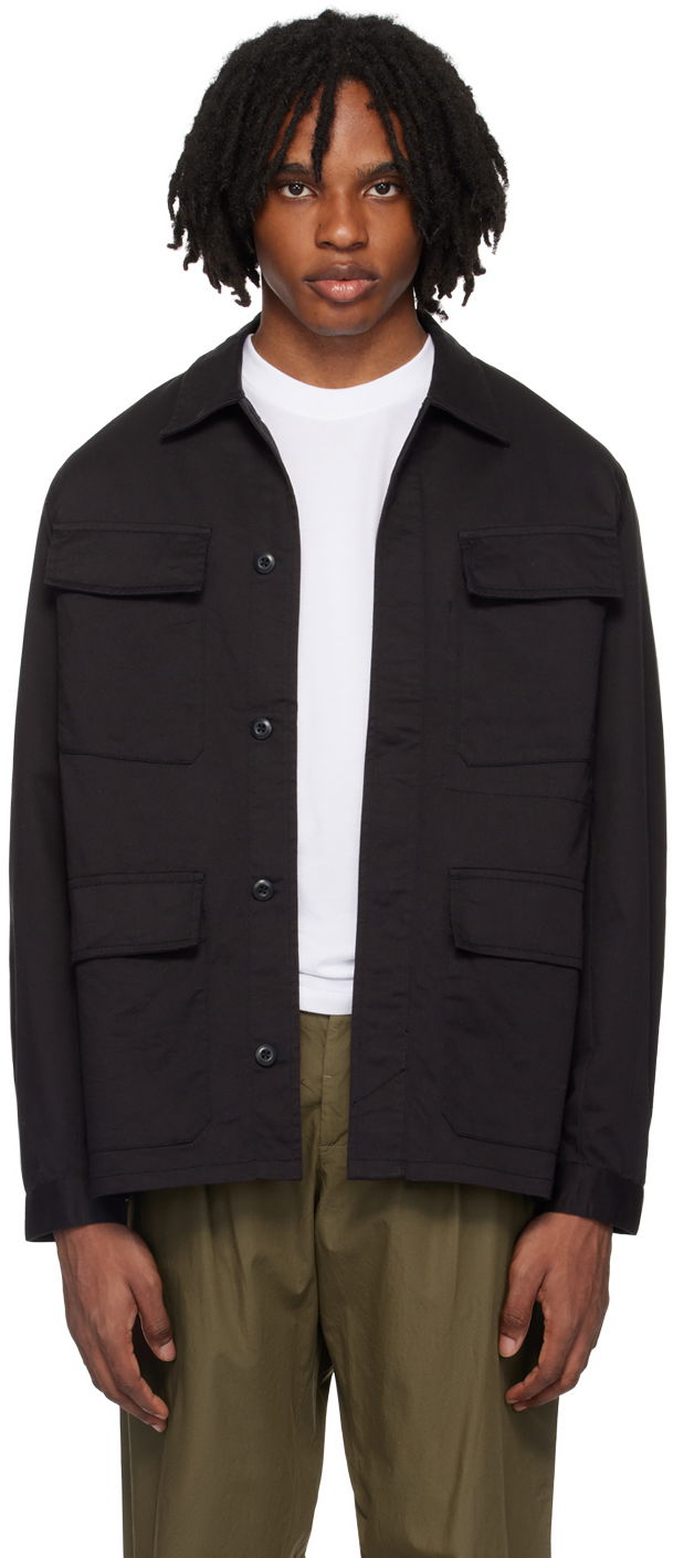Jakke Universal Works Universal Works Fatigue Jacket Sort | 00166