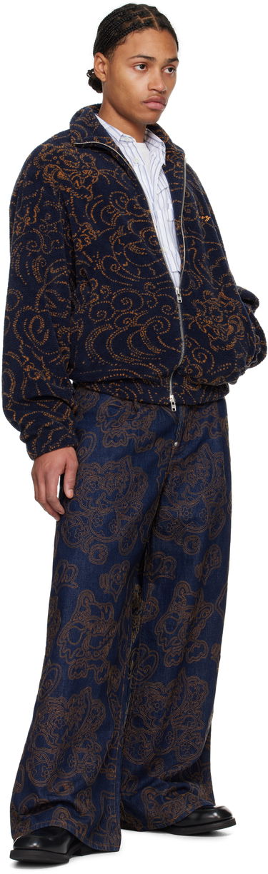 Jeans KENZO Kenzo Paris VERDY Edition Buggy Fit Jeans Blå | FF55DP4196V1, 3