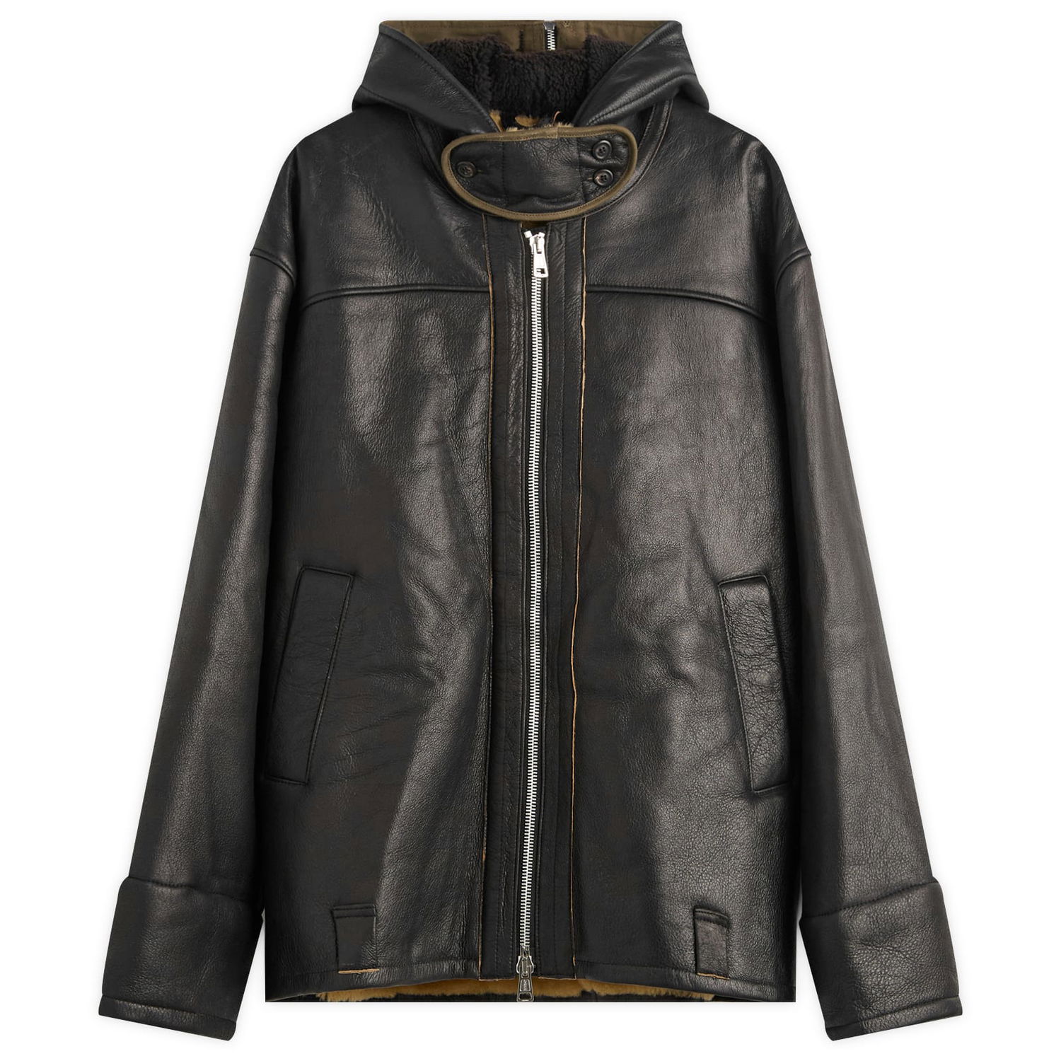 Jakke OUR LEGACY Our Legacy Blizzard Shearling Jacket Sort | M4259BN, 1