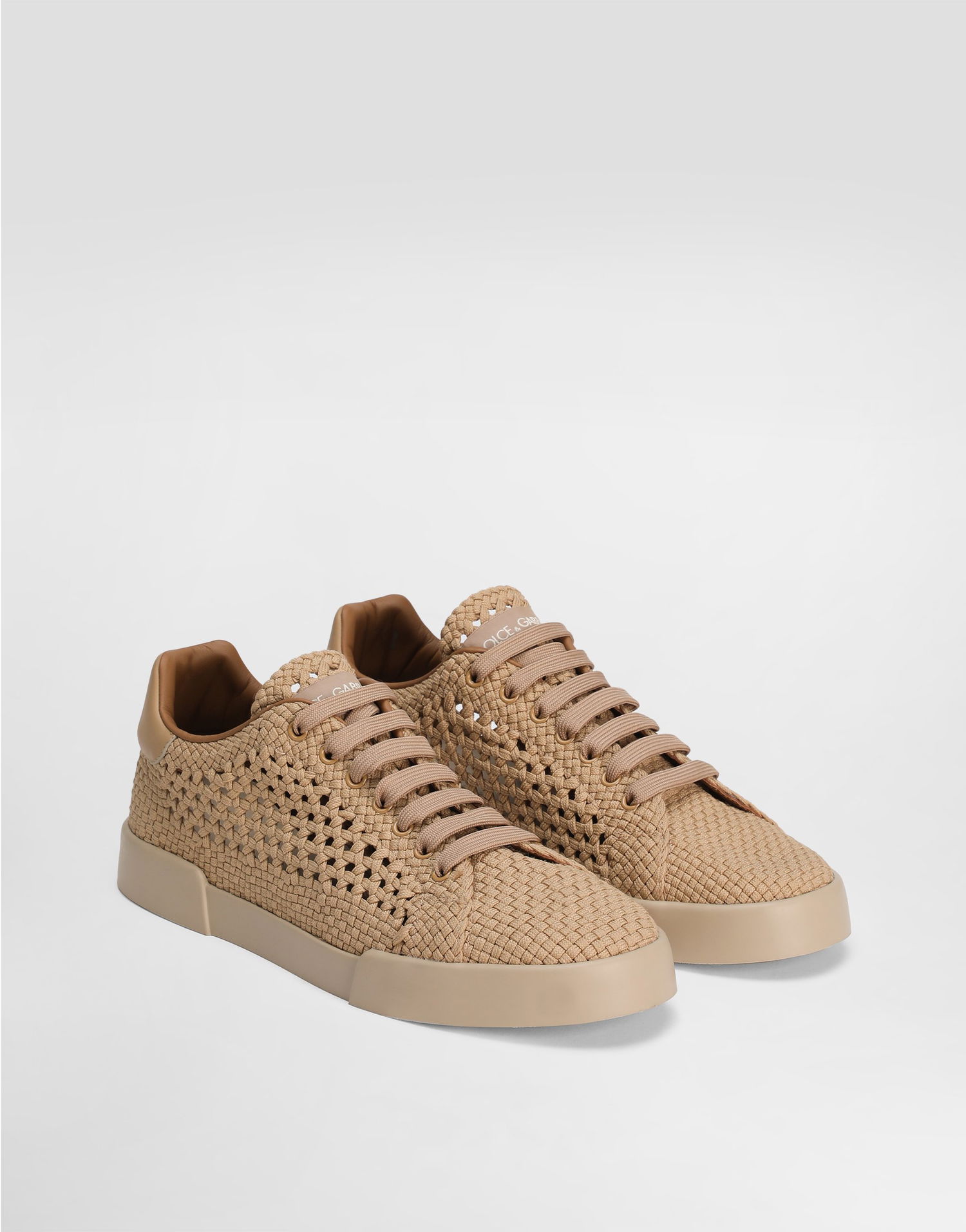 Sneakers og sko Dolce & Gabbana Dolce & Gabbana Portofino Light Strobel Beige | CS2350AE0868B159, 1