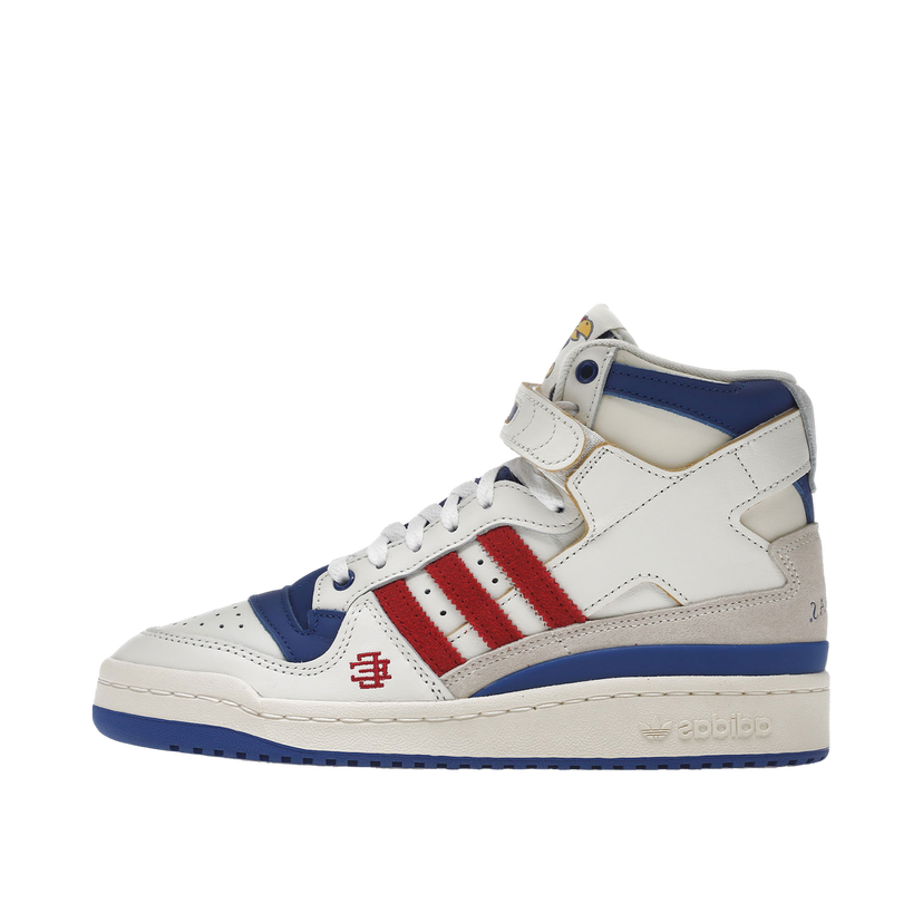 Sneakers og sko adidas Originals Forum 84 High Eric Emanuel Kansas Jayhawks Hvid | GW7789