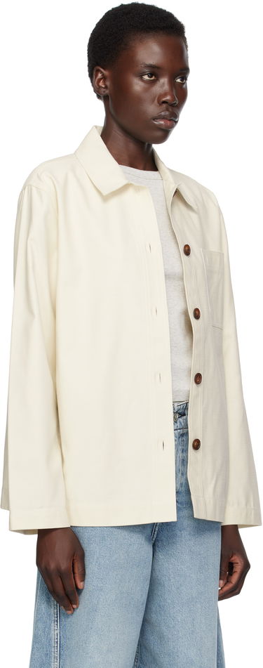 Jakke rag & bone Rag & Bone Savannah Shirt Jacket Hvid | WAW25P20023902, 1