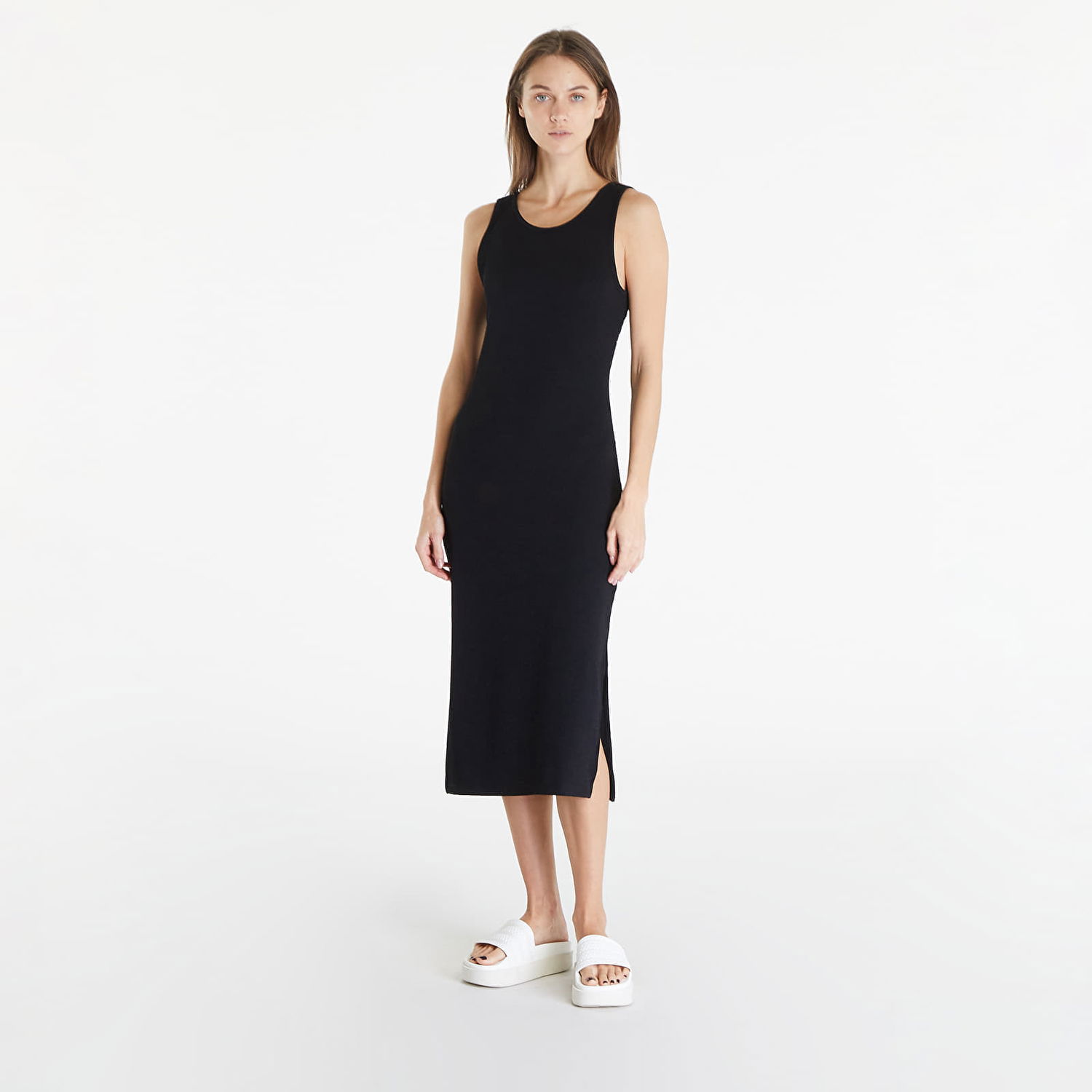 Kjole Roxy Dresses Good Keepsake Dress Anthracite Sort | ERJKD03442-KVJ0, 0
