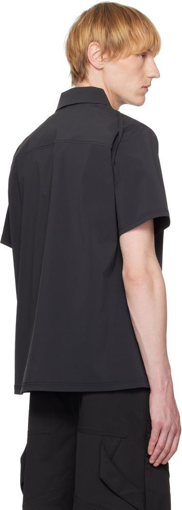 Skjorte HELIOT EMIL Heliot Emil Purulence Technical Shirt Sort | SS25_M_05_042_BLK01_CO, 2