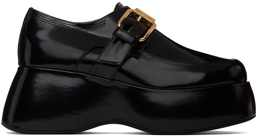 Skopleje Moschino Moschino Platform Loafers Sort | MA1034711L MJ0 000