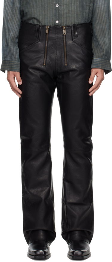 Bukser Enfants Riches Déprimés Enfants Riches Déprimés German Engineering Leather Pants Sort | 050-394, 0