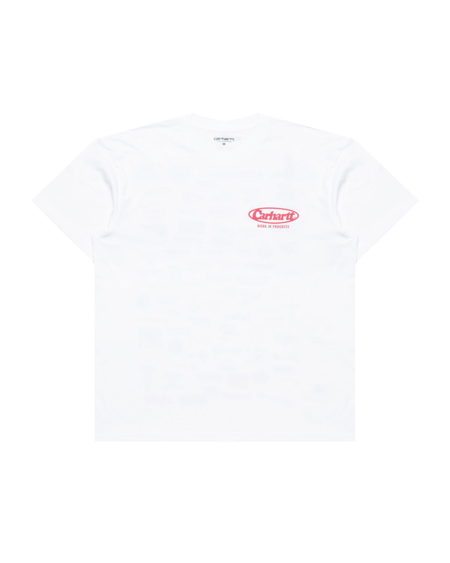 T-shirt Carhartt WIP Carhartt WIP Short Sleeve Logo T-Shirt Hvid | I034643-02XX, 0