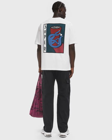 T-shirt By Parra Super Nothing Graphic T-Shirt Hvid | 54100, 2