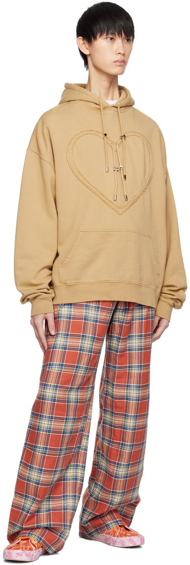 Sweatshirt Collina Strada Collina Strada Heart Hoodie Beige | XX8754, 3