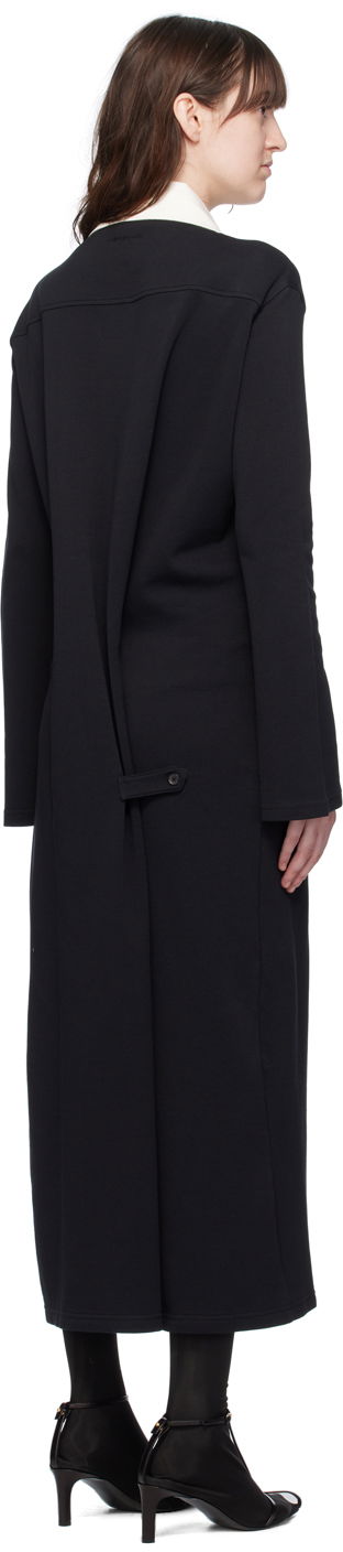 Kjole Courrèges Courrèges Twist Maxi Dress Sort | 224JRO413JS0141, 2