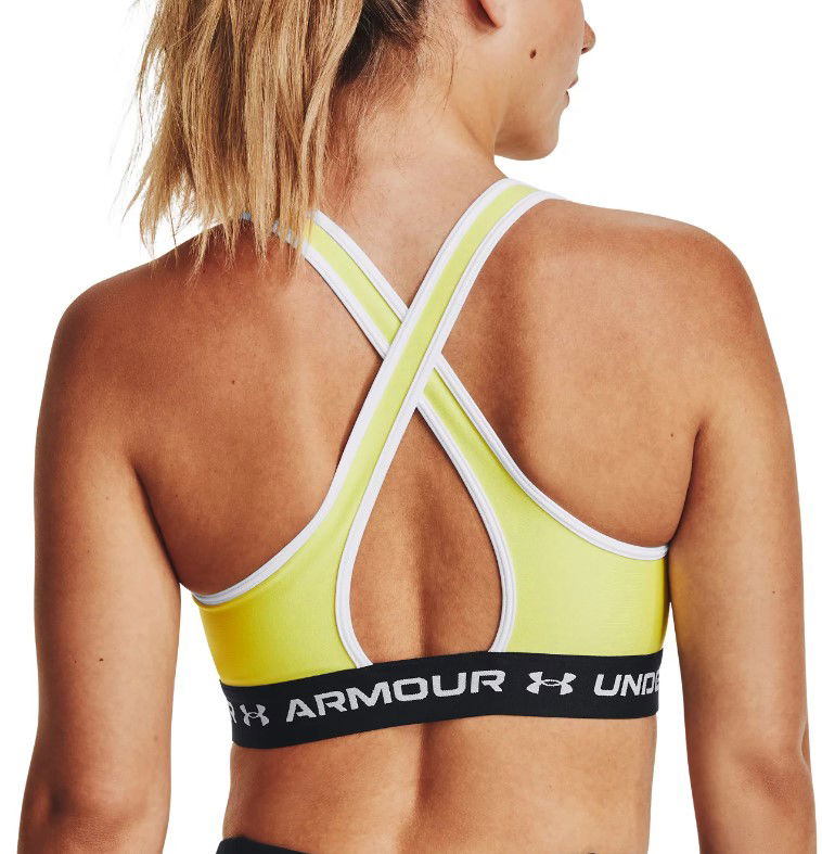 Bh Under Armour Crossback Mid Bra Gul | 1361034-743, 1