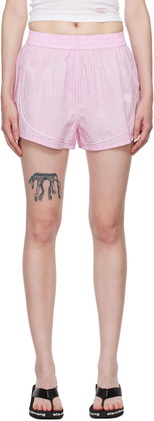 Shorts Alexander Wang Track Shorts Lyserød | 4WC3244386